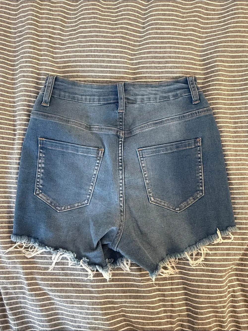 Fashion Nova Distressed Denim Shorts